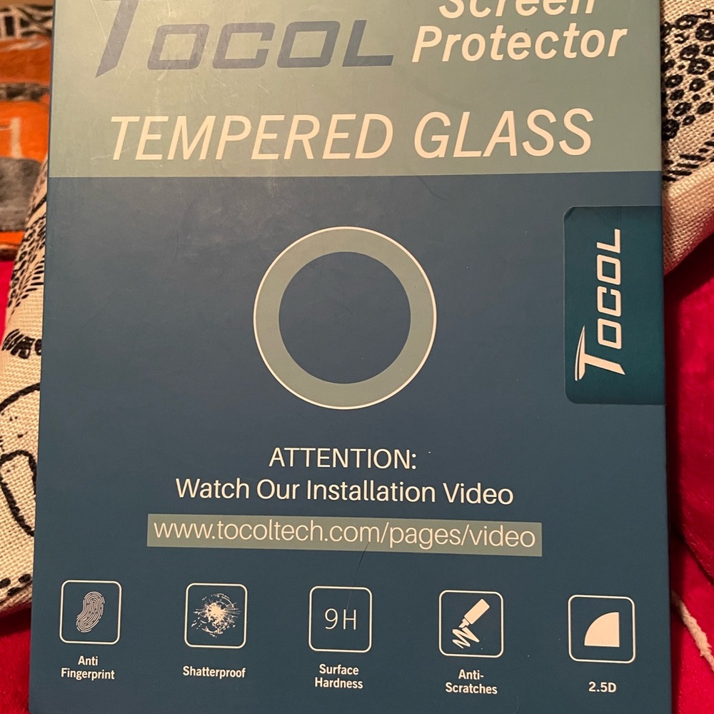 Tocol Tempered Glass Screen Protector